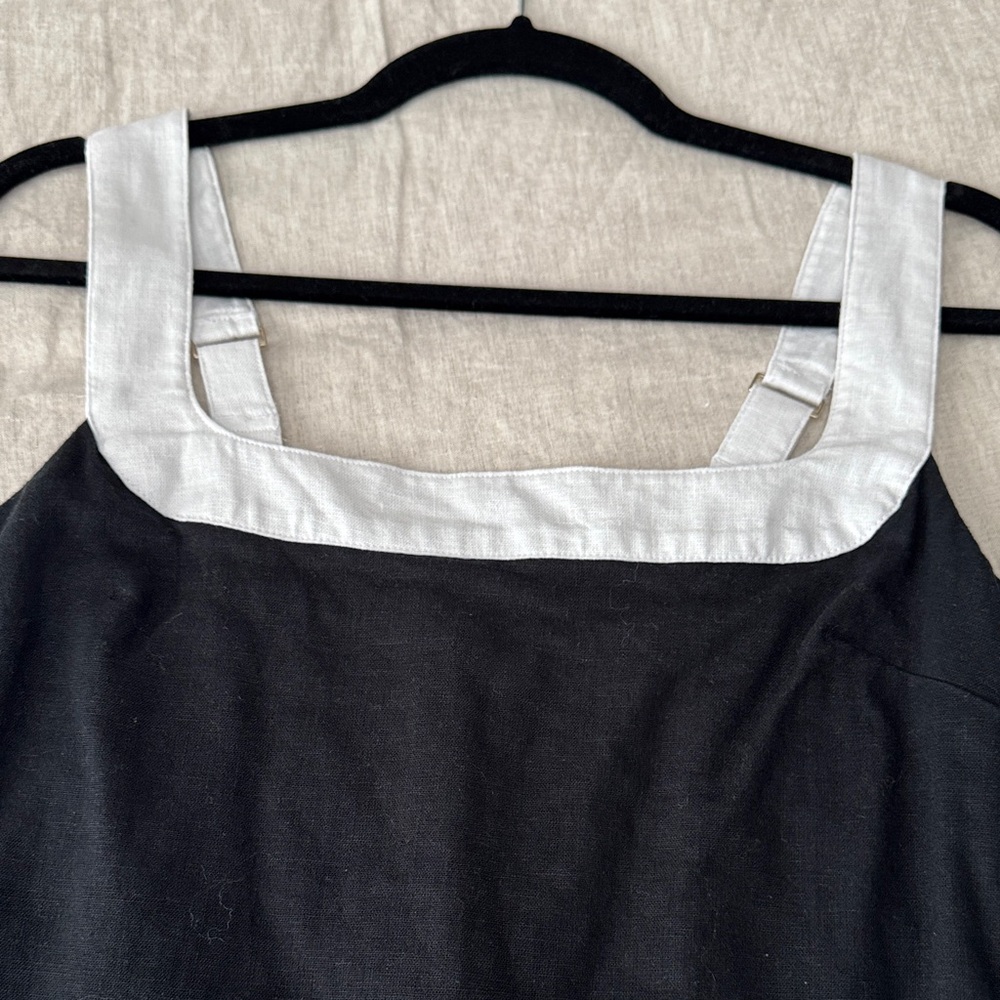 Abercrombie & Fitch Black and White Mini Dress - Picture 5 of 10
